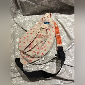 KAVU rope bag sling flamingo